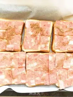 Make Bacon toast step 2