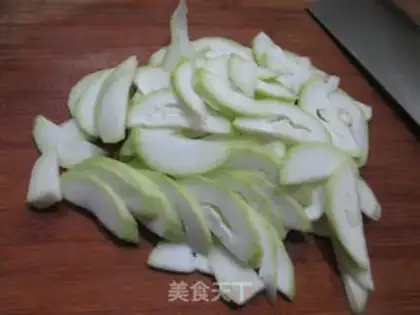 Make Fish tofu, white mushrooms step 2