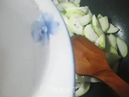 Make Fish tofu, white mushrooms step 5