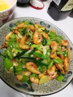 Make Cream pepper and shrimp step 5