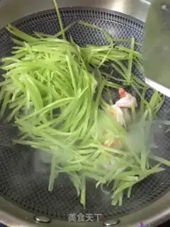 Make Shrimp fried silk step 12