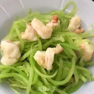 Make Shrimp fried silk step 15