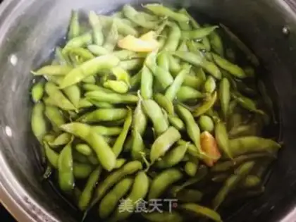 Make Salt-water beans step 3
