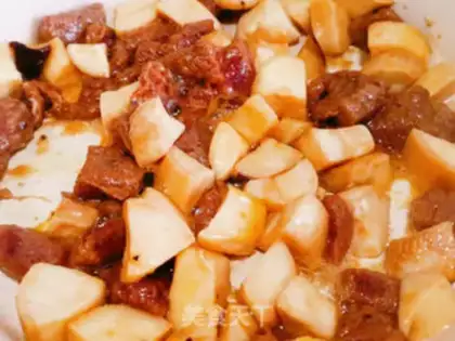 Make Apricot beef step 2