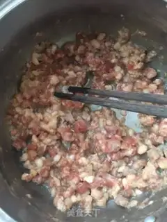Make Three fresh dumplings step 2