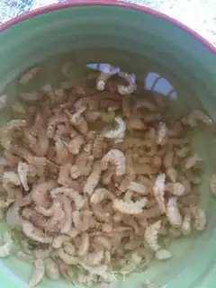 Make Three fresh dumplings step 3