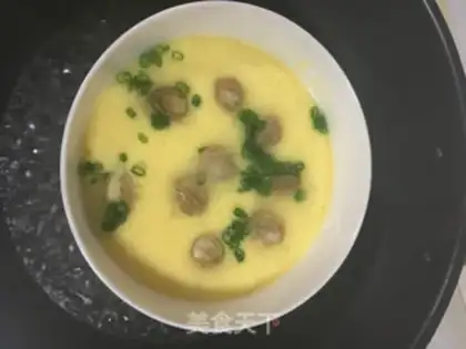 Make Abalone steamed eggs step 4
