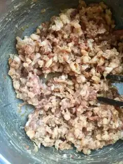 Make Three fresh dumplings step 5