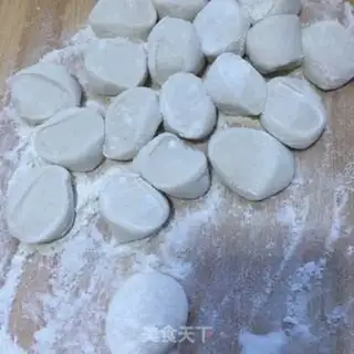 Make Three fresh dumplings step 11