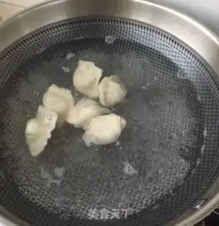 Make Three fresh dumplings step 15