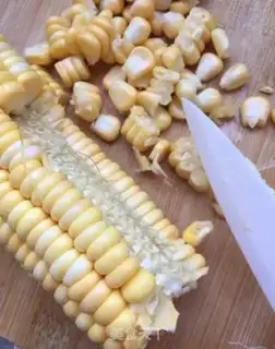 Make Milky corn juice step 0