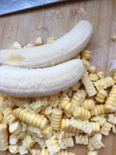 Make Milky corn juice step 1