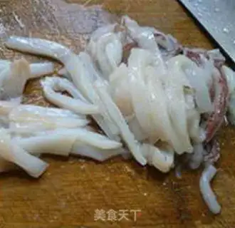 Make The green bean sprouts are fired step 6