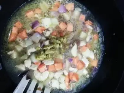 Make Curry chicken step 5