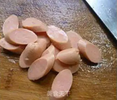 Make Pyramid ham and doll food step 6