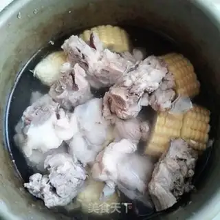 Make Corn steak soup step 4