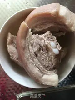 Make Garlic white meat step 1