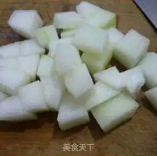Make The salted oxen roasted the melon step 4