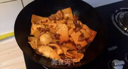 Make A dry pot with tofu step 4