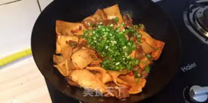 Make A dry pot with tofu step 5