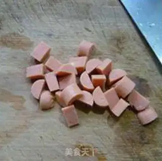Make Ham sausage tofu step 4