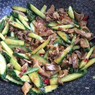 Make Meatloaf cucumber step 7