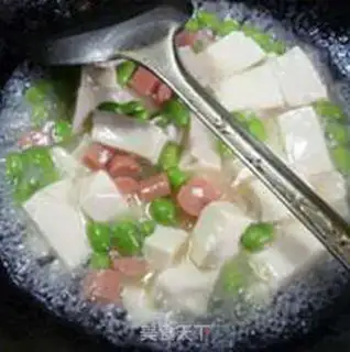 Make Ham sausage tofu step 7