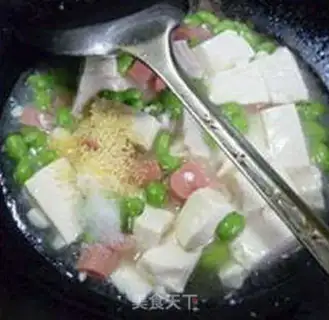 Make Ham sausage tofu step 8