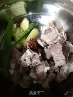 Make Powdered corn soup step 1