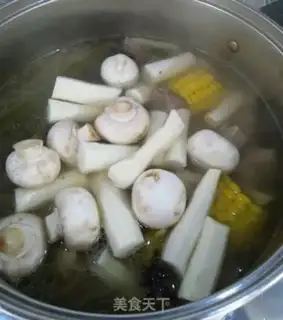 Make Powdered corn soup step 3