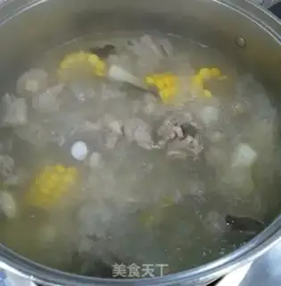 Make Powdered corn soup step 4