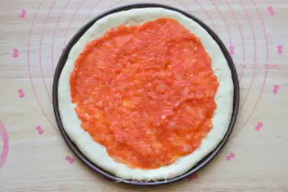 Make Chicken leg pizza step 5