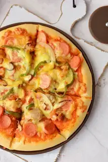 Make Chicken leg pizza step 9