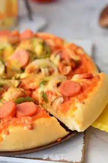 Make Chicken leg pizza step 13