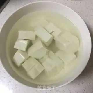 Make Fat intestine tofu step 1