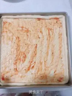 Make Bacon shrimp pizza step 3
