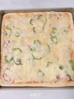 Make Bacon shrimp pizza step 8