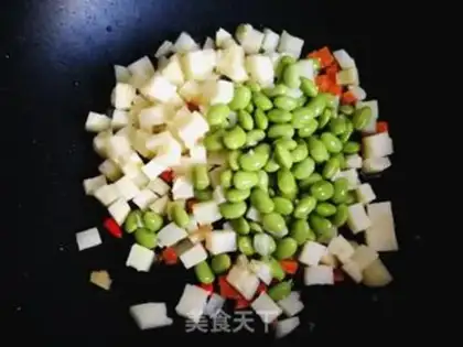 Make ♪ Spring bean rice ♪ step 7