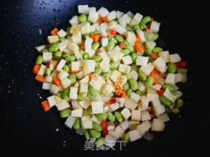 Make ♪ Spring bean rice ♪ step 8