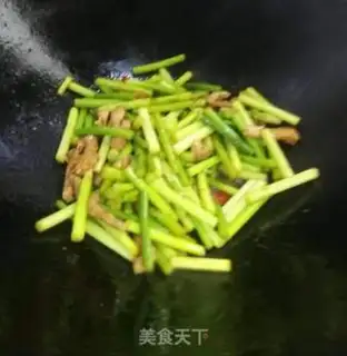 Make Garlic fried meat step 8