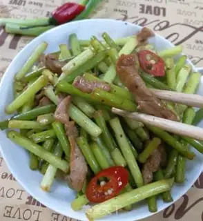 Make Garlic fried meat step 9