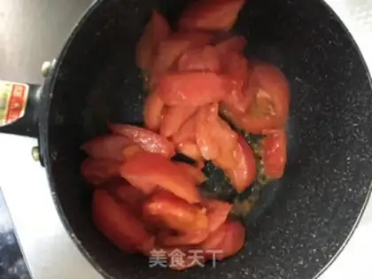Make Tomato shrimp step 1