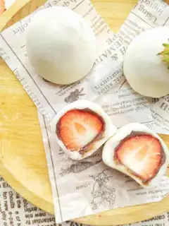 Make Strawberry Dafu step 16