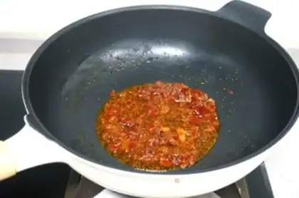 Make Meat and pepper step 2