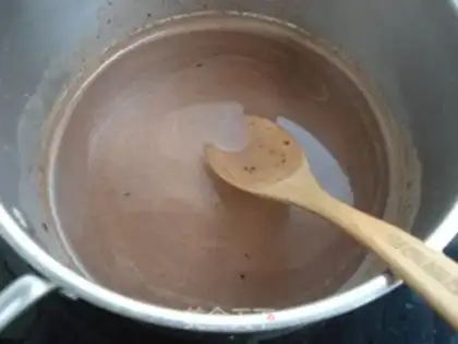 Make Chocolate milk step 3