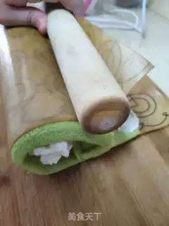 Make Strawberry cream rolls step 18