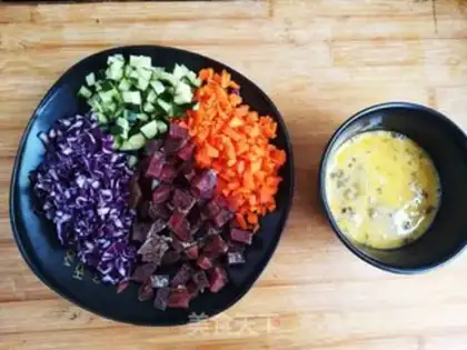 Make ♪ Windy sausage fried rice ♪ step 1