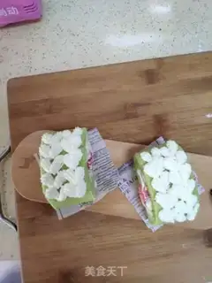 Make Strawberry cream rolls step 20