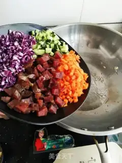Make ♪ Windy sausage fried rice ♪ step 3