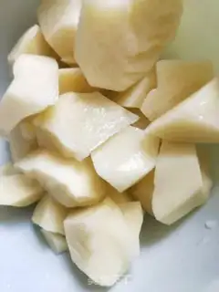 Make Potato chicken step 5